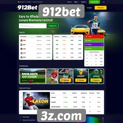 Acessibilidade e usabilidade do site 912bet