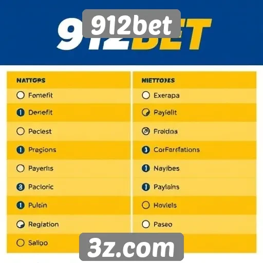 Métodos de pagamento aceitos no 912bet